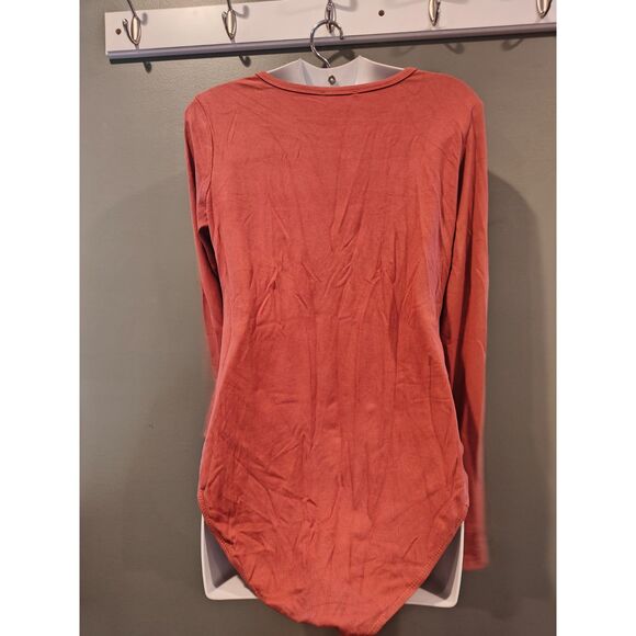 stitchfix x kaileigh chana long sleeve knit bodysuit xl - Picture 4 of 4